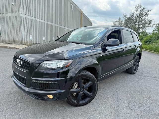 2015 Audi Q7 3.0T S-LINE / 7 PASSNGERS / BLACK ON BLACK in Cars & Trucks in Ottawa