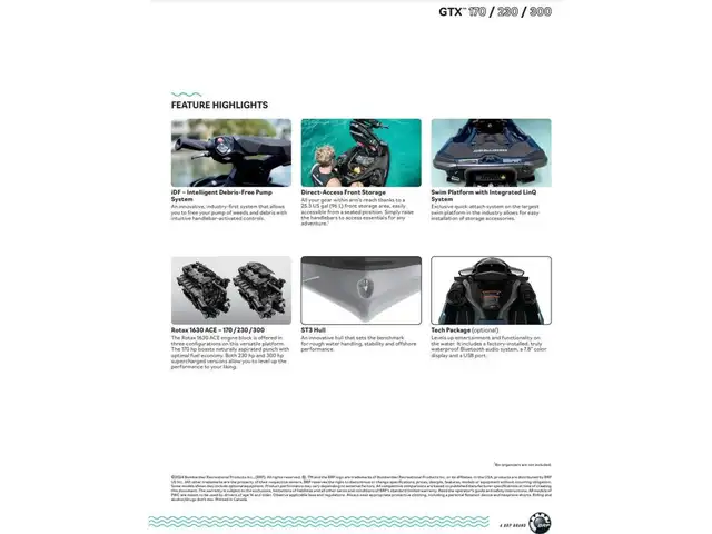 2025 Sea-Doo GTX 170 in Personal Watercraft in Winnipeg - Image 4