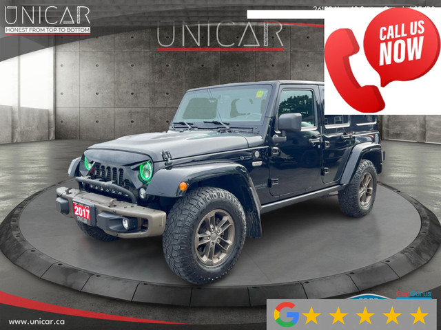 2017 Jeep Wrangler No Accidents 75 Anniversary Unlimited Nav Lea in Cars & Trucks in Markham / York Region - Image 3