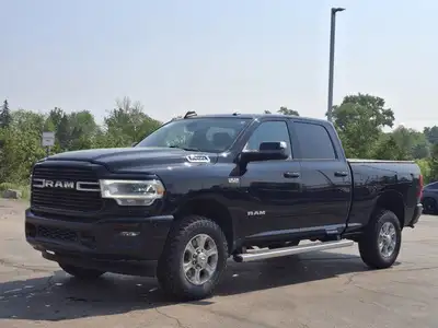 Come see this certified 2019 Ram 2500 Big Horn Crew 4X4 | Sport | Sunroof | Nav | Heated Wheel + Sea...