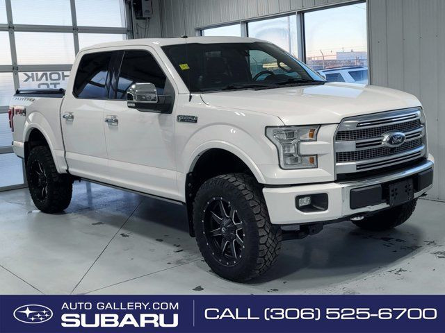 2016 Ford F-150 Platinum 4X4 | LOADED | LIFT KIT | CUSTOM WHEELS in Cars & Trucks in Regina