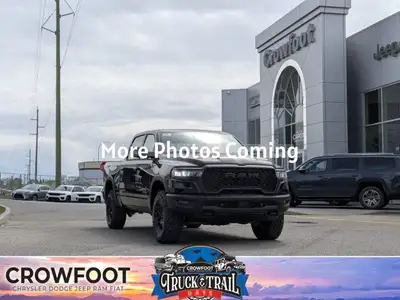 This Ram 1500 has a durable Twin Turbo Regular Unleaded I-6 3.0 L/183 engine powering this Automatic...