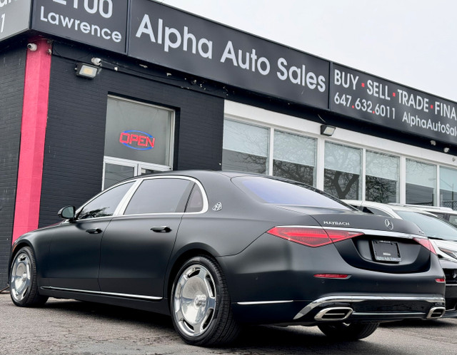 2022 Mercedes-Benz S-Class Maybach S 580 4MATIC|MANUFAKTUR|EXEC  in Cars & Trucks in City of Toronto - Image 3