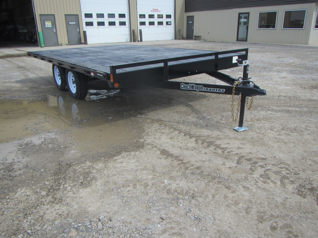 Rainbow Trailers ***102x14*** 7000 LB GVWR Deck Over  in Cargo & Utility Trailers in Calgary - Image 4