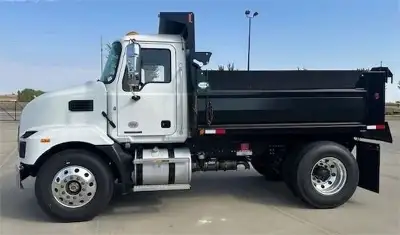 NEW 2025 MACK MD6 DUMP TRUCK, 671 Miles, Cummins 300 HP Engine, Allison 6 Speed Automatic Transmissi...