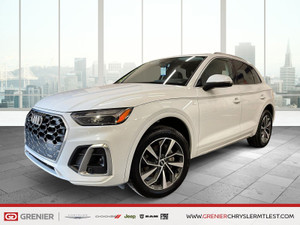 2023 Audi Q5 PROGRESSIV + AWD + TOIT OUVRANT PANO
