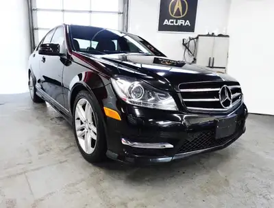 2014 BENZ C 300 PREMIUM AND SPORT PACKAGE ,PANO ROOF WELL MAINTAIN, BLUE TOOTH ,ONE OWNER Very Clean...