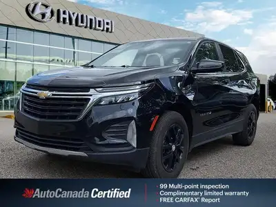 This sleek 2022 Chevrolet Equinox LT SUV is ready for your next adventure. Boasting a powerful 1.5L...