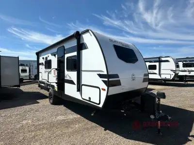 Forest River Surveyor Legend Sub-4,000LB travel trailer 19SSLE highlights: Outdoor Spray Port 16' Po...