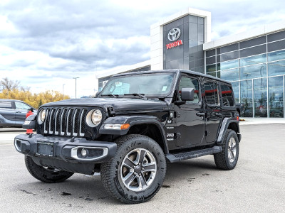 2021 Jeep Wrangler Sahara Unlimited LOW MILEAGE - NAVIGATION - R