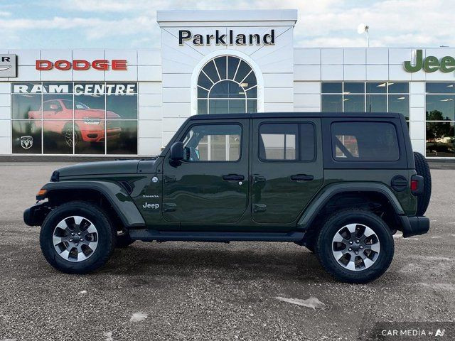 2021 Jeep Wrangler Unlimited Sahara 4 Door 4x4 Auto Nav Capable in Cars & Trucks in St. Albert - Image 2