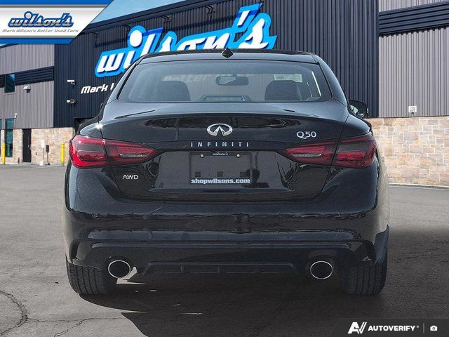 2021 INFINITI Q50 PURE AWD | Leather | Heated Seats | in Cars & Trucks in Guelph - Image 4