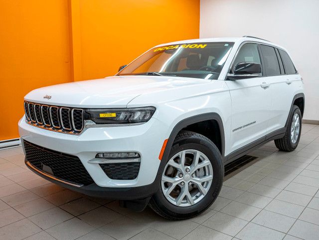 2023 Jeep Grand Cherokee LIMITED 4X4 V6 *NAV* CUIR SIÈGES / VOLA in Cars & Trucks in Laurentides