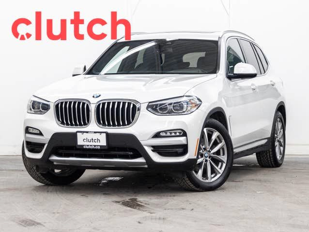 2018 BMW X3 xDrive30i AWD w/ Apple CarPlay, Nav, Panoramic Moonr in Cars & Trucks in City of Toronto