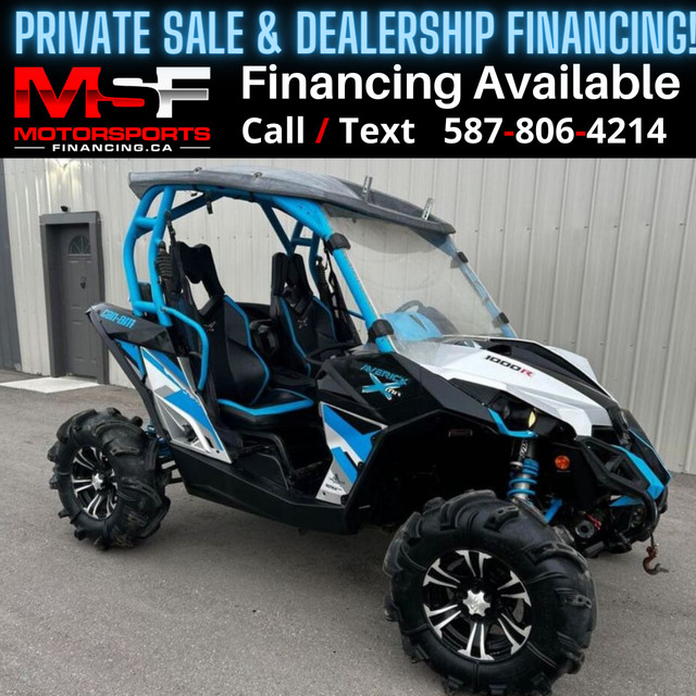 2016 CANAM MAVERICK 1000R XMR (FINANCING AVAILABLE) in ATVs in Strathcona County