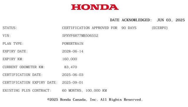 Honda Pilot Ex-L Navi 2021 in Cars & Trucks in Edmonton - Image 3