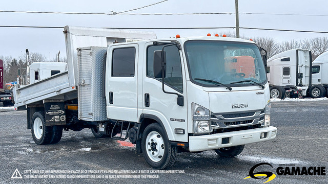 2018 ISUZU NPR-HD BENNE BASCULANTE / CAMION DOMPEUR 6 ROUES in Heavy Trucks in Longueuil / South Shore - Image 4