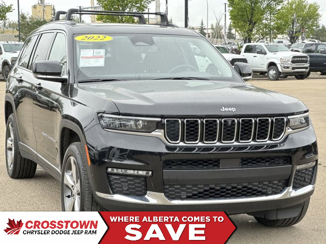 2022 Jeep Grand Cherokee L Limited | Sunroof | Remote Start in Cars & Trucks in Edmonton