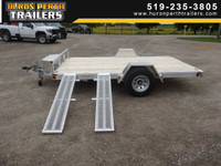 2022 Millroad MF1279 6.6' x 12' Aluminum Flat Deck Trailer