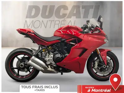 DUCATI SUPERSPORT 2018Prix de vente inclus frais de transport et préparation du manufacturier. Taxes...