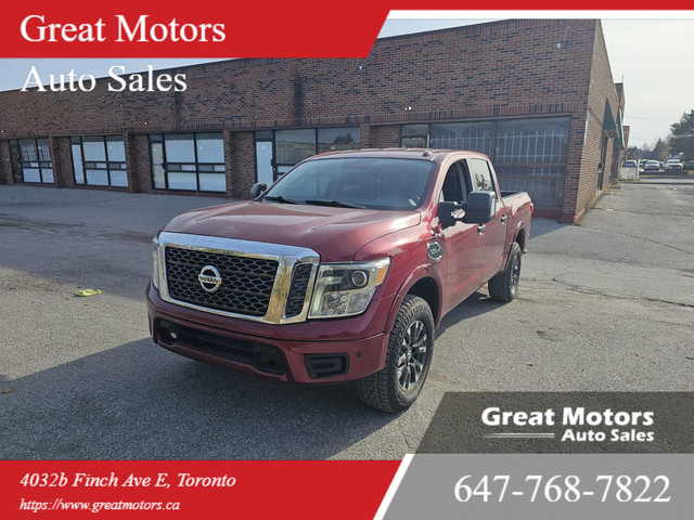 2018 Nissan Titan 4x4 Crew Cab in Cars & Trucks in City of Toronto