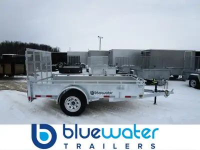 Canada Trailers Galvanized Single Axle Utility Trailer 2,990lbs GVWR is $4,355.00 ! Ord: 77481 - Ser...