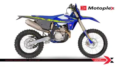 SE-F 455 Factory 4T Sherco est une marque bien établie de motocross de compétition. Quatre types dis...