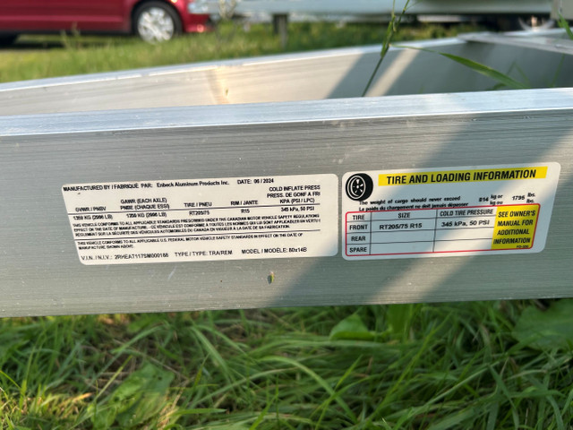 2025 Enbeck 80x14B in Cargo & Utility Trailers in Ottawa - Image 3