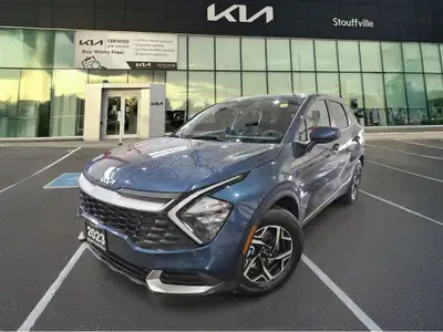 2023 KIA SPORTAGE LX AWD | SAPPHIRE BLUE EXTERIOR | BLACK INTERIOR | KIA CERTIFIED PRE-OWNED | CLEAN...