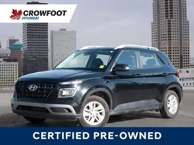 Crowfoot Hyundai, AMVIC Licensed Dealer Why This Is The VENUE For YOU: 1.6L 4-cylinder engine 15 alu...
