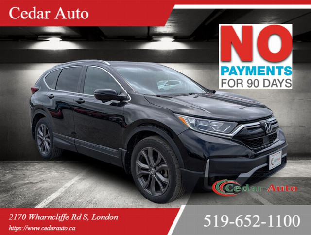 2022 Honda CR-V 90 DAYS NO PAYMENTS NO INTEREST OAC - Sport All- in Cars & Trucks in London