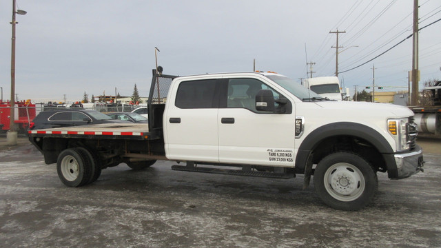 2018 Ford F-550 XLT CREW CAB FLAT DECK in Heavy Equipment in Vancouver - Image 4