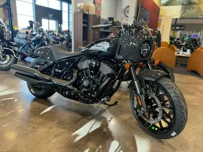 $1000 INDIAN CUSTOMER CASH DISCOUNT INCLUDED IN PRICE. 2024 Sport Chief in Granite Gray - this bike...