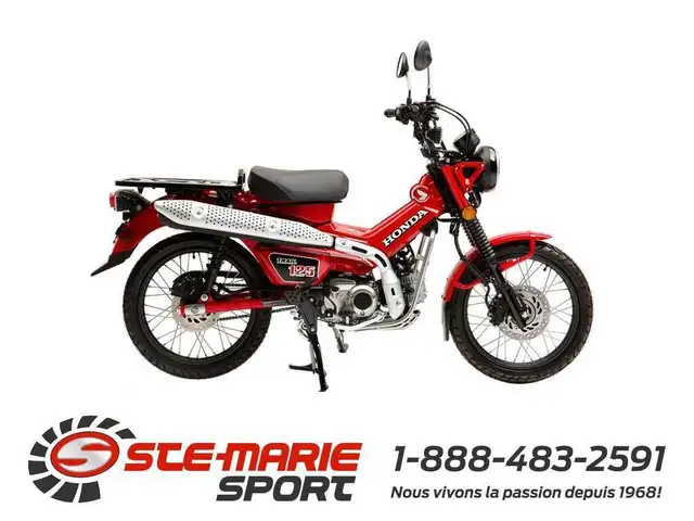 2024 Honda TRAIL 125 CT125A in Street, Cruisers & Choppers in Longueuil / South Shore - Image 2