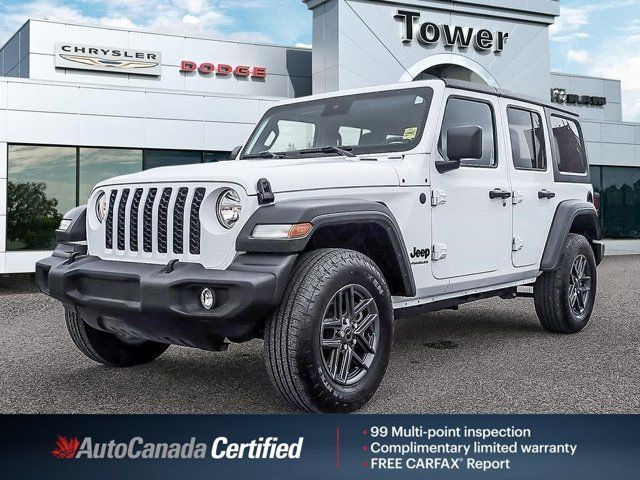 2024 Jeep Wrangler Sport S | Adaptive Cruise | 12.3 Touchscreen in Cars & Trucks in Calgary