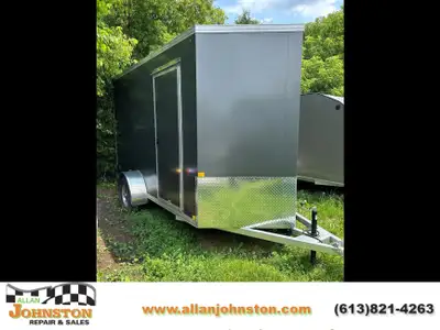 Single Axle 6x12 84" high enclosed trailer *Trailer is expected to be delivered early June 2024. Pho...