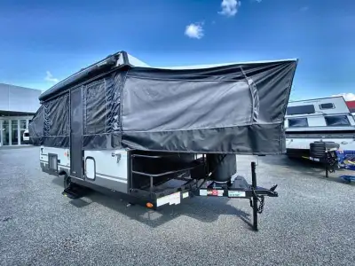 Forest River Rockwood Freedom Series folding pop-up camper 2280FT highlights: Two Tent End Beds Swin...