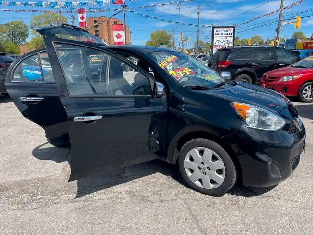 2015 Nissan Micra SV BT REV CAM USB 4 DR HATCHBACK...PERFECT in Cars & Trucks in City of Toronto - Image 12