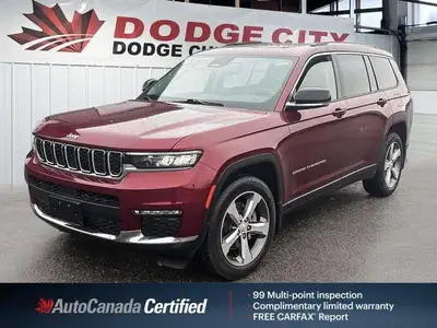 This Jeep Grand Cherokee L boasts a Regular Unleaded V-6 3.6 L/220 engine powering this Automatic tr...