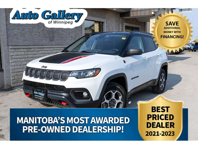 2022 Jeep Compass TRAILHAWK 4x4 | REMOTE START | HTD SEATS/WHEEL in Cars & Trucks in Winnipeg