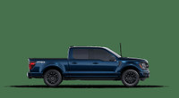This brand new ANTIMATTER BLUE METALLIC 2025 FORD F-150 XLT is powered by a 2.7L ECOBOOST ENGINE THA... (image 4)