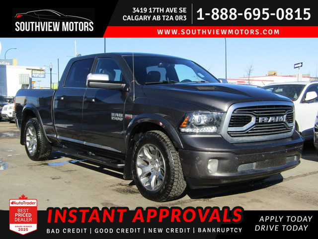 2018 Ram 1500 LIMITED 4X4 CREWCAB 6'4BOX 5.7L HEMI/FULL LOAD! in Cars & Trucks in Calgary