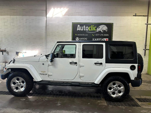  2013 Jeep WRANGLER UNLIMITED 4WD Sahara CUIR ECRAN TACTILE TOIT in Cars & Trucks in Laval / North Shore - Image 2
