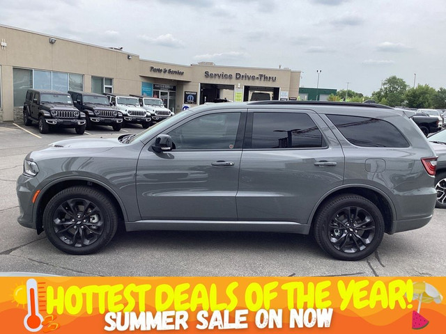 2025 Dodge Durango GT + AWD | LEATHER | BLACKTOP | HEATED in Cars & Trucks in Mississauga / Peel Region