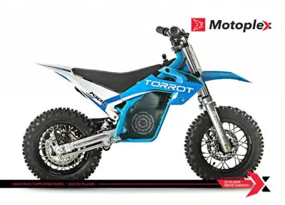 MOTO MOTOCROSS ONE ELECTRIQUE Nos velos de la serie enduro sont surprenants par leur taille et leur...