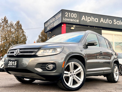 2015 Volkswagen Tiguan Highline 4MOTION R-Line |Tech Package|