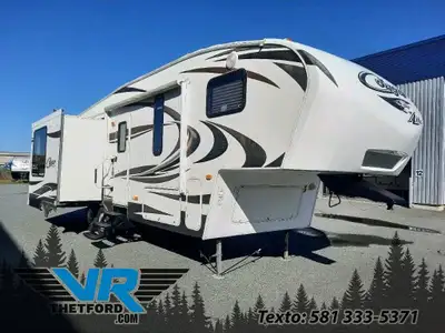 VR Thetford Paiement à partir de 0$/sem. + TX. 2011 Keystone Cougar 28SGS Magnifique Fifth Wheel de...