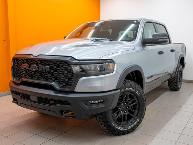 2025 Ram 1500 REBEL CREW 4X4 *NAV 12 PO* SIÈGES / VOLANT CHAUFF in Cars & Trucks in Laurentides