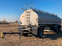 1984 CLOUGH 6700 GALLON DOT 406 CRUDE OIL TANKER TRAILER