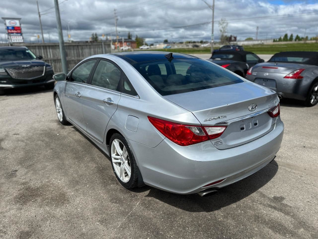 2012 Hyundai Sonata LIMITED, NAVI, SUNROOF, ALLOYS, LEATHER, 1 O in Cars & Trucks in London - Image 3